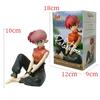 BANDAI BANPRESTO Ранма 1/2 Relax Time Шампунь Тэндо Аканэ Ранма ПВХ Фигурка Модель Коллекционная Фигурка Игрушка Подарки