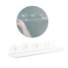 Pack of 1 Clear Acrylic Plant Holder for Succulents Home Decoration Easy Installation Shelf for Window