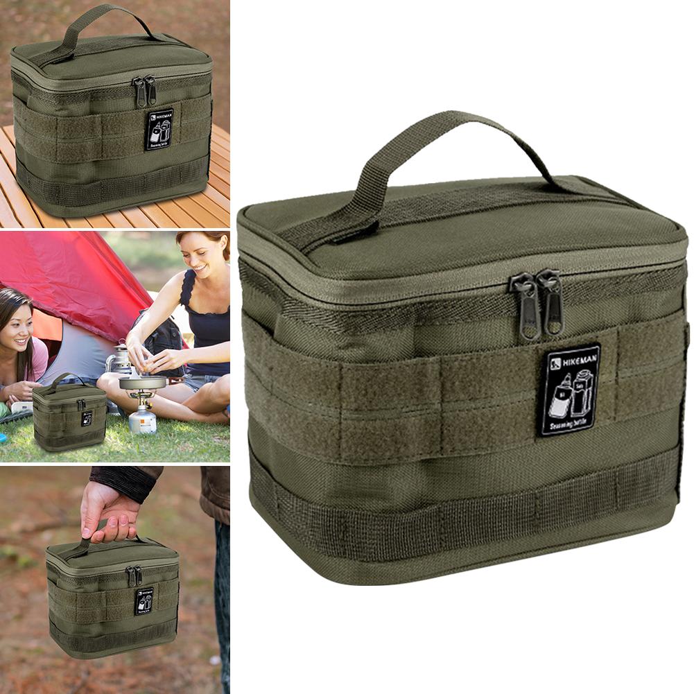 Органайзеры для кемпинга на открытом воздухе, портативная посуда для пикника, набор посуды, сумка для хранения большой вместимости, сумка для хранения посуды с разделителями