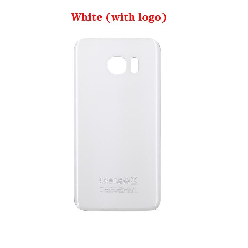 Новая задняя часть для Samsung Galaxy S7 G930, запасные части для задней двери, стеклянный корпус батареи с камерой