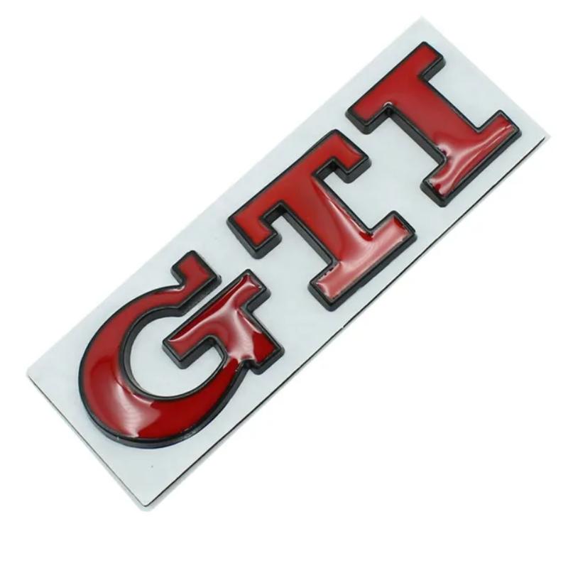 3D Metal Car Emblem Rear Trunk Front Grill Badge Sticker For G/TI P/olo Je/tta Tig/uan Pa/ssat G/olf 3 4 5 6 7 MK3 MK4 MK5 MK6 MK7