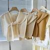 New Shoulder Scarf Shawl Women'S Fake Collar Shoulder Protection Scarf Air-Conditioned Room Camisole Decoration Paired With Neck Protection Knot