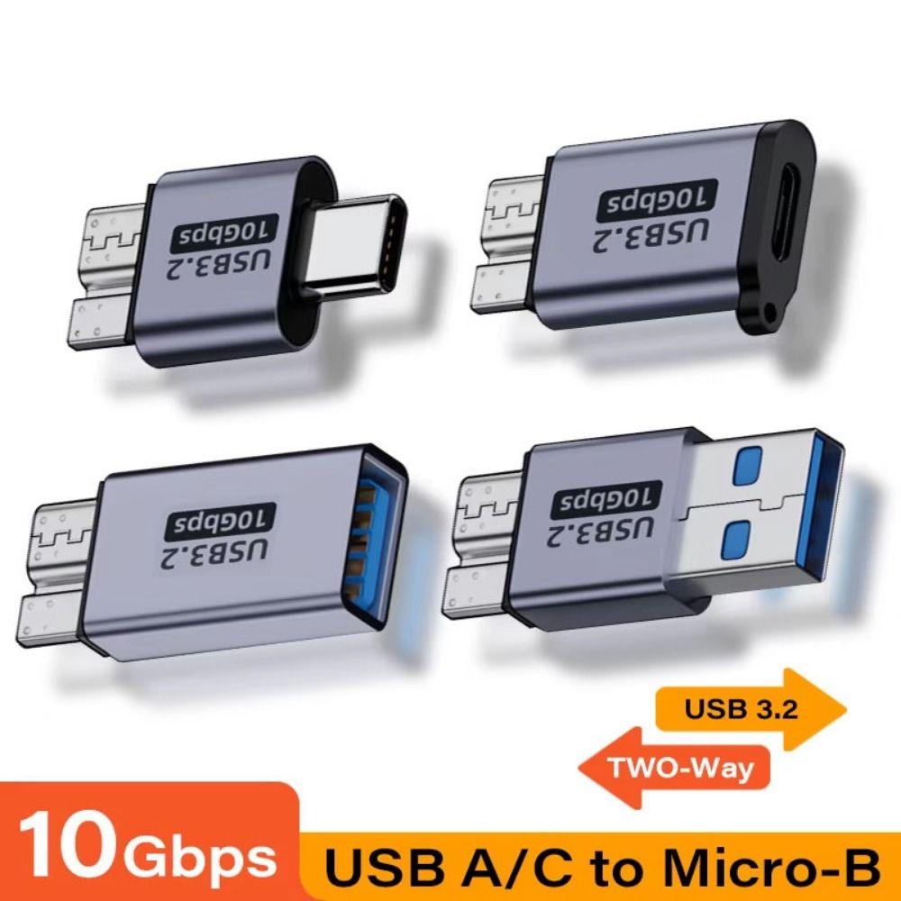 USB3.0 Micro B Adapter High Speed Type-C USB3.0 Micro B Connector Type C Female Adapter Laptop