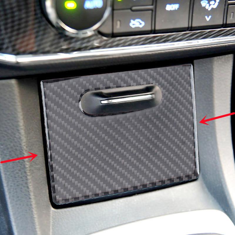 Углеродное волокно, подстаканник для салона автомобиля, крышка панели коробки передач, наклейка, наклейки для Toyota Corolla 2014-18, автовнутренняя