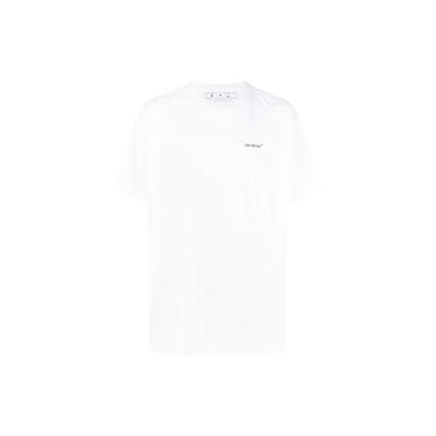Футболка с логотипом Arrows Print Tee White для мужчин OMAA038C99JER0080110