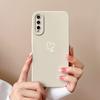 Чехол для Huawei P Smart 2021 Y5 Y6 Y7 Y9 Y9S Honor 20 Lite, задняя крышка, модный матовый противоударный мягкий силиконовый чехол с сердечком для Huawei, бампер