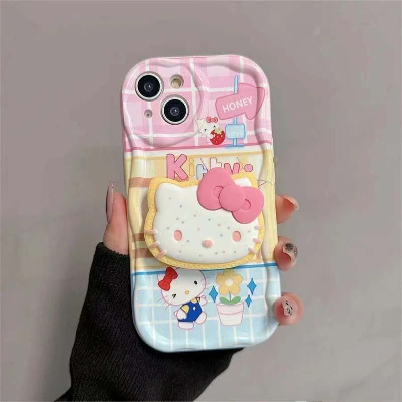 Hello Kitty Kuromi Держатель-цепочка Чехол Для Huawei Honor 400 Lite Pro X9B X8C X8B X8A X9D X7D X7B X7A X6B 90 Lite 5G Чехол
