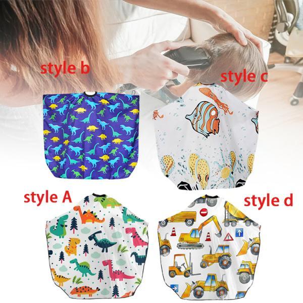 Детская накидка для стрижки волос, симпатичная накидка для салона красоты, парикмахера-стилиста