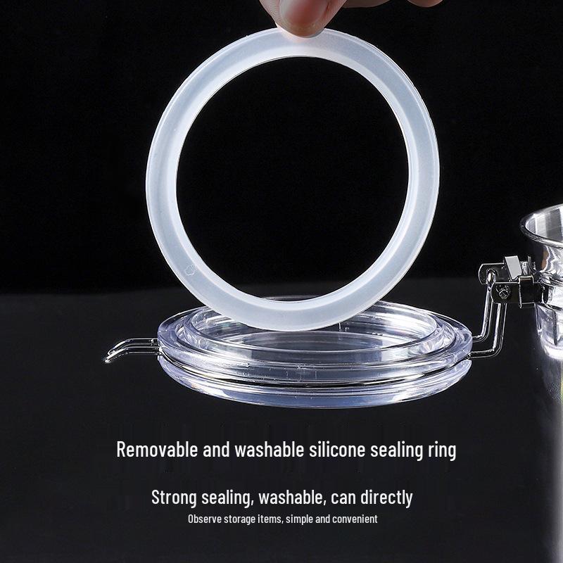 Герметичная банка из нержавеющей стали для сохранения свежести: Идеально для сухого молока, кофе, чая и многого другого