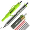 Tracer Pro Series Tough Metal Construction Aluminum Construction Marking Kit with 6 Replacement Lead Packs and Sight Holster Pencil, All-in-One