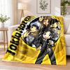 Tokio Hotel Flannel Throw Blanket Soft Warm Cozy For Sofa Bed Indoor Home Bedroom Use