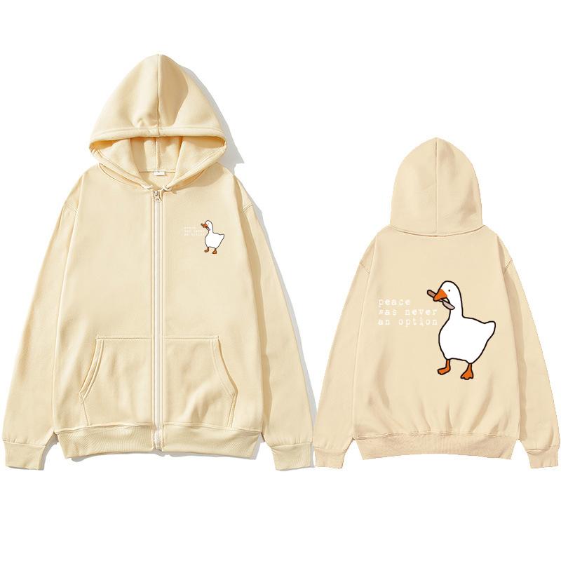 Мир никогда не был вариантом. Толстовки с капюшоном на молнии с принтом. Смешная толстовка с капюшоном на молнии. Новинка. Большие топы. Кепка Harajuku. Толстовка с капюшоном на веревке.