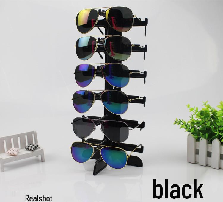 Пластиковая подставка для очков из 6 частей для солнцезащитных очков - Полка-держатель и стойка для хранения