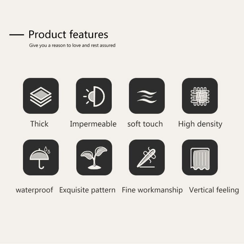 Shower Curtain Home Partition Curtain Thickened Polyester Curtains