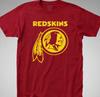 ФУТБОЛКА REDSKINS футболка Washington Football с ретро-логотипом декаль классической формы графика