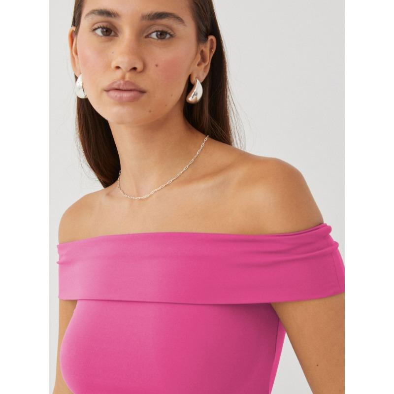 Женская летняя новая сексуальная футболка-бюстье на одно плечо Hot Girl Pure Desire Wind Tops