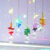 Indoor Outdoor Wind Chimes Crystal Windchimes Home Decor Windchimes Hanging Pendant for Festival Decor for Home Lawn Porch Patio