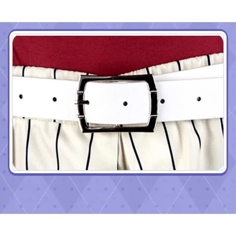 Demon Slayer Косплей Doma Douma Косплей Костюм Парик Вентилятор Наборы Kimetsu No Yaiba Наряд Хэллоуин Аниме Douma Кимоно для мужчин и женщин