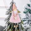 Christmas Handmade Crafts Plush Angel Girl Doll Pendant Christmas Tree Hanging Ornaments Xmas Gift Toy Decorations New Year 2025