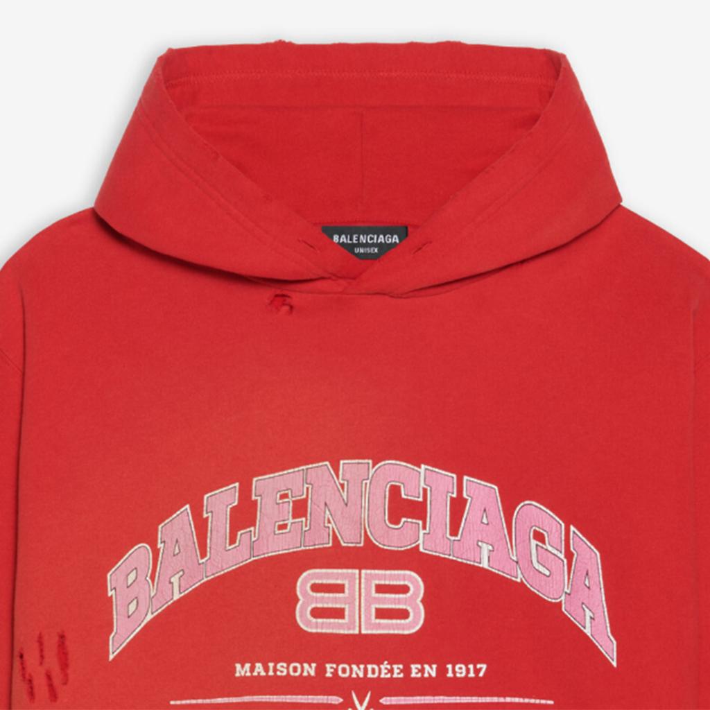 Balenciaga Женский укороченный худи Maison Balenciaga 670946-TLVJ3-6441