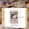 1pc Officially One Piece Wanted Poster Rectangular Badge - Generation 2 Blind Box | Anime Collectible for Decoration and Gifting