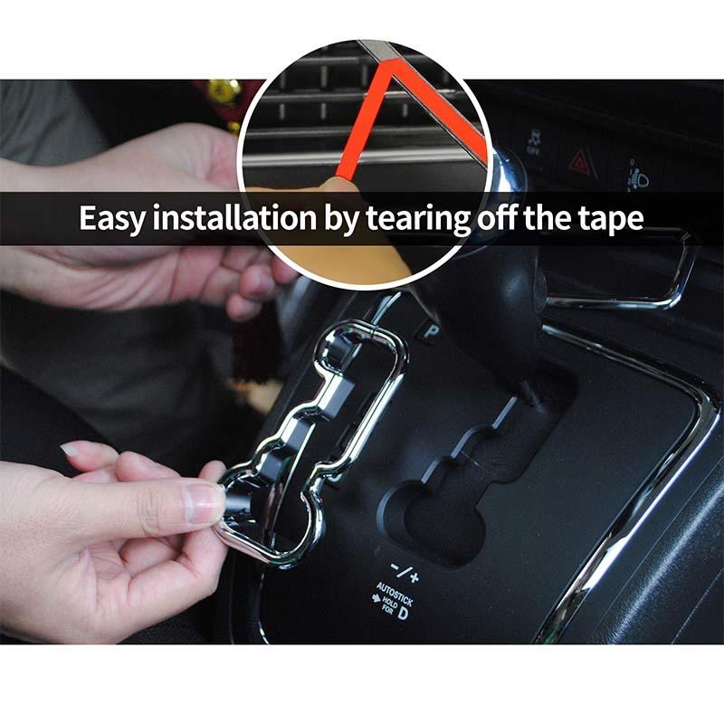 Декоративная наклейка на рычаг переключения передач автомобиля, подходит для Jeep Patriot 2011-2016, для Jeep Compass 2007-2016, аксессуары для интерьера