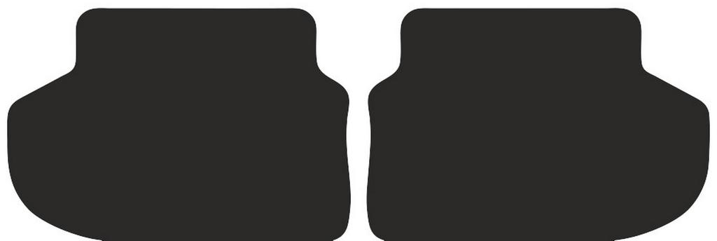 Rear Floor Mats For Bmw 5 F10 Fl Xdrive Sedan 2013-2017
