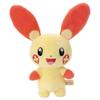 TAKARATOMY A.R.T.S Pocket Monster Pokemon I Chose You! Pokemon Get Plush Toy Plusle Stuffed Toy Height Approx. 25cm