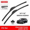 Car Wipers Double Rubber for Chevrolet Cruze 2009-2019 Front Brushes Cutter Automobiles Parts Accessories Windscreen Wipers Wear Parts