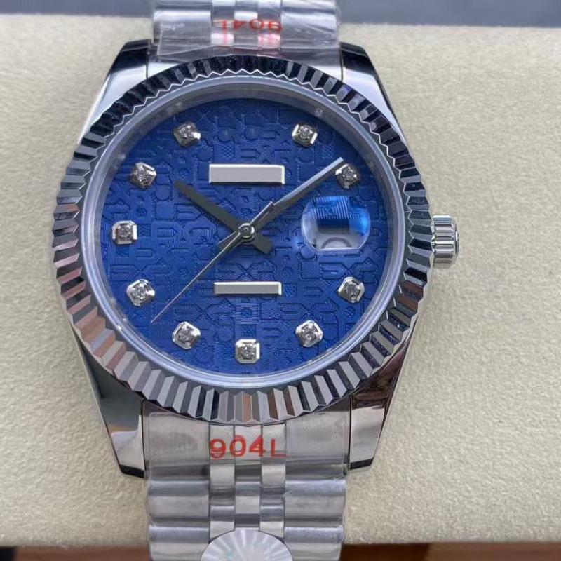 Мужские механические часы из нержавеющей стали серии «Дневник Лаоцзя» с инкрустацией стразами