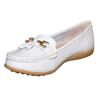 Boulevard Womens/Ladies Action Leather Tassle Loafers