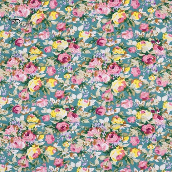 8 шт. хлопчатобумажная ткань, не скатывается, не выцветает, устойчива к разрыву, впитывает влагу, можно бесплатно резать, сделай сам, моющаяся лоскутная ткань с цветочным принтом, товары для дома