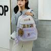 Милый школьный рюкзак в повседневном стиле, повседневная наплечная сумка, модный рюкзак с капибарой, для путешествий
