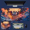 New Boys Anime Leather Mouse Pad Oversized Naruto Nonslip Mouse Pad Table Mat Office Keyboard Pad Gaming Esports Keyboard Pad