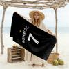 Ronaldo's Real Madrid Legacy Beach Towel Quick-Dry Soft Microfiber Comfortable Lightweight Suitable for Swimming, Gym, Camping, Yoga Vacation