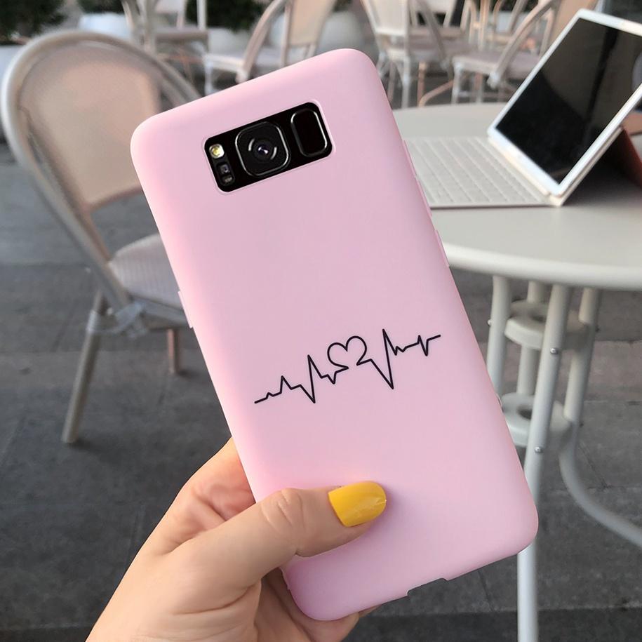 Ударопрочный Чехол Для Samsung S8 Plus SM-G955F Чехол Цветной Ромашка Кактус Мягкий Матовый Чехол Для Телефона Для Samsung S8 S 8 S8+ G950F Capa