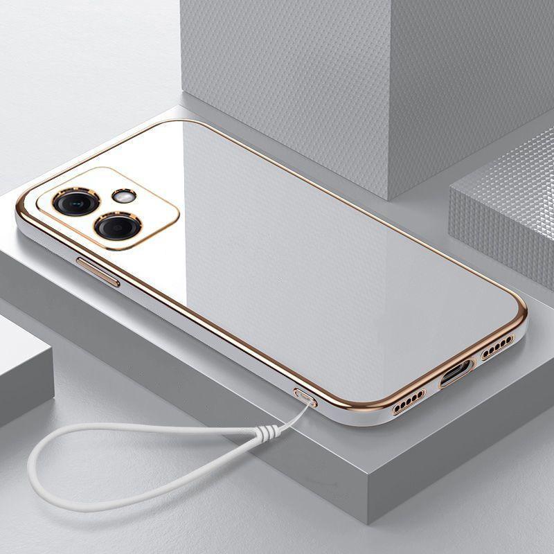 Luxury Square Plating Phone Case For Tecno Spark 10 Pro Spark 10C Tecno Spark 10 ShockProof Soft TPU Silicone Back Cover Fundas