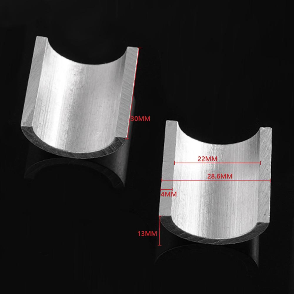4 шт. Универсальные 22 мм мотоциклетные проставки руля, хомуты, переходные шайбы для мотоциклов Honda, Yamaha, Suzuki
