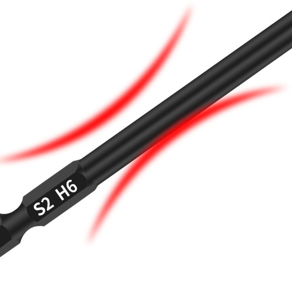 1/4 Inch Hex Shank Allen Wrench Drill Bit Magnetic Screwdriver Bit Set  Automobile