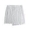 Mesh Sequined Lace Skirt Women'S Floral Stacked Skirt Hem, Hip Cover, Fart Curtain Skirt Tide