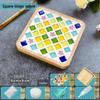 Bamboo Mosaic Coaster DIY Kit for Students and Kids