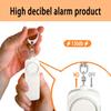 Personal Safety Alarm LED Light Emergency Alert Device Self Defense Keychain for Women Children Elderly 130dB Siren