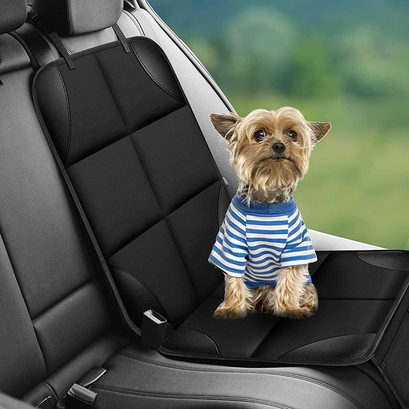 2Pcs Children's Car Seat Cushion Anti-slip and Anti-abrasion Cushion Seat Protection Cushion Pet Car Seat Cushion