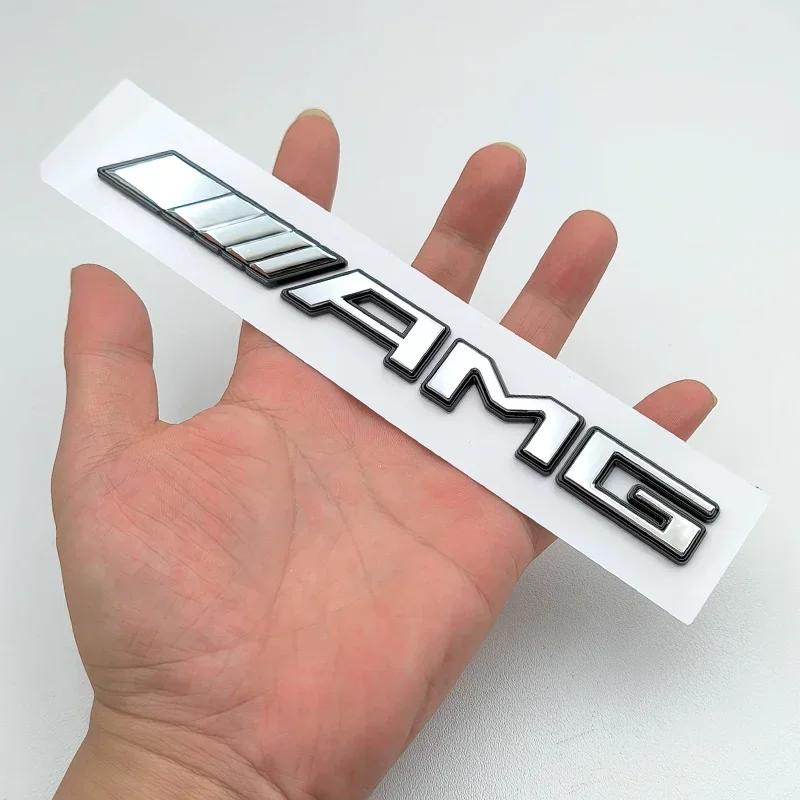 IXEA6 ABS Logo AMG Emblem Letters Car Trunk Badge For Mercedes Benz A B C E S GLA GLB GLC GLE GLS Vito G Class AMG Sticker