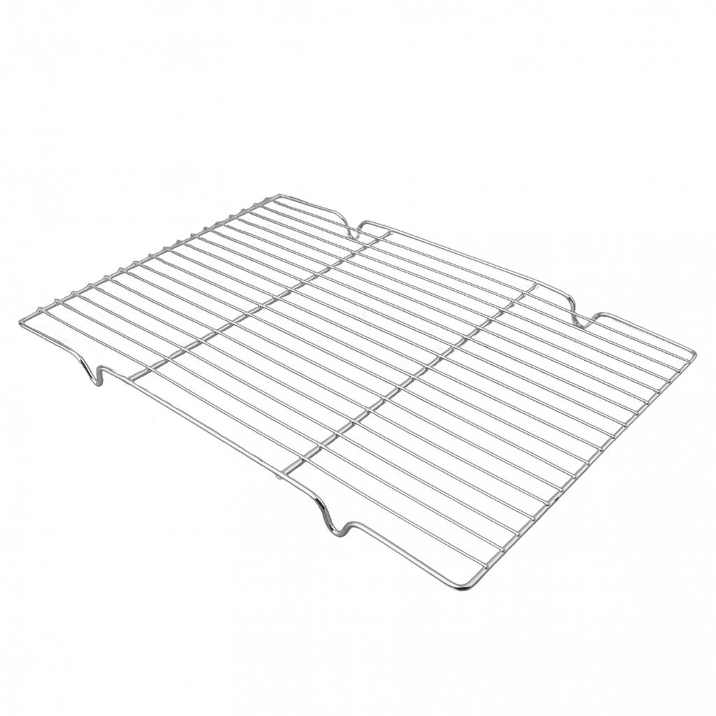L*Нержавеющая сталь Матовый Сетка Решетчатая форма Прямоугольник Решетка для гриля Сетка для гриля Инструменты для барбекю