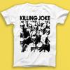 Killing Joke Панк-рок Противогаз Огненные Танцы Музыкальный Подарок Футболка 2220