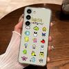 Cute Game T-Tamagotchis Phone Case Silicone For Samsung S30,23,21,22,20 FE lite,S10,9,PIus Note20ultra Soft Transparent