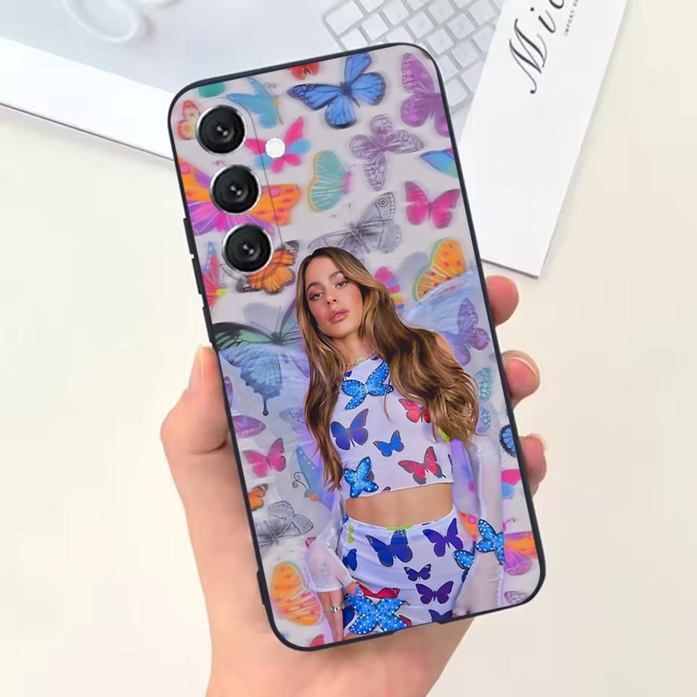 Чехол для телефона M-Martina S-Stoessel TINI для Samsung Galaxy A13, A21s, A22, A31, A32, A52, A53, A71, A80, Мягкий черный корпус