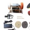 Мини-шлифовальный станок, шлифовальный инструмент, 7 скоростей, регулируемая полировальная машина для поделок, настольная шлифовальная машина для дома