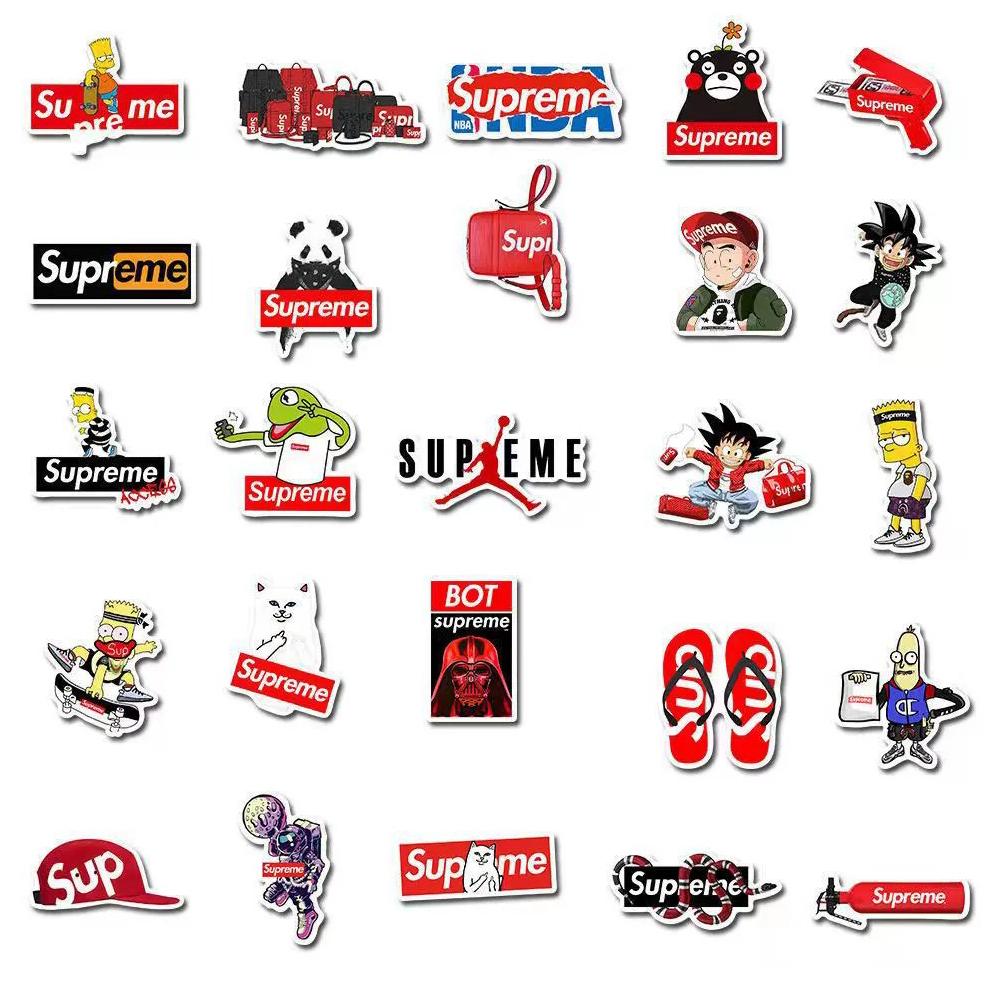 50 шт. Крутые наклейки Модные наклейки для ноутбука компьютера скейтборда шлема